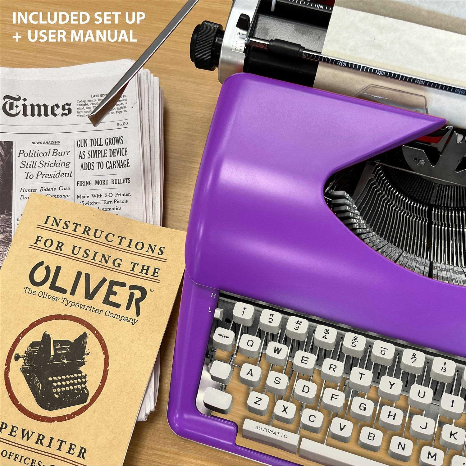 The Oliver Typewriter Company Timeless Manual Typewriter - Image 3