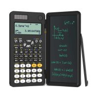 Upgraded 991ES Plus Desktop Scientific Calculator ROATEE Multiview 4-Line Display with Erasable LCD Writing Tablet