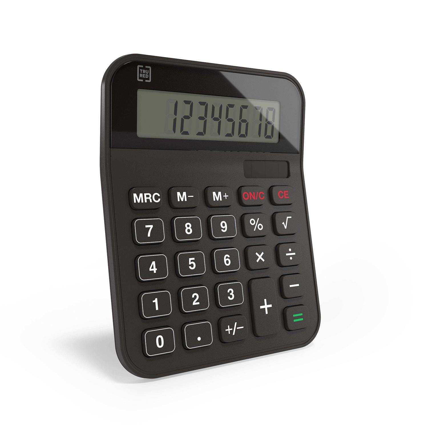 Tru RED Tr230 8-Digit Desktop Calculator - Image 4