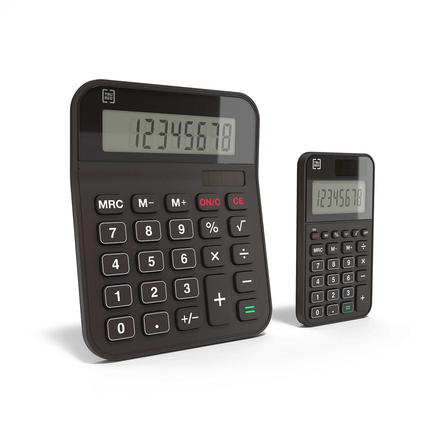 Tru RED Tr230 8-Digit Desktop Calculator - Image 3