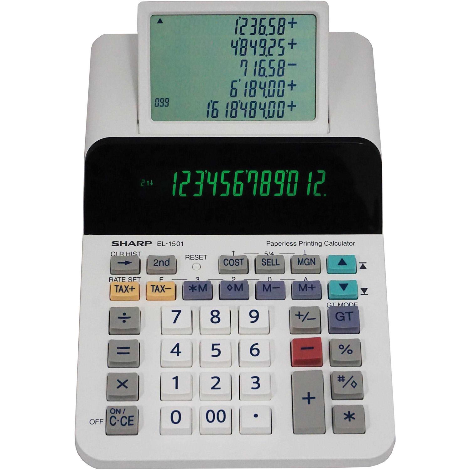 Sharp EL-1501 12-digit Printing Calculator