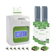 uPunch Time Clock Bundle with 100 Cards HN3500