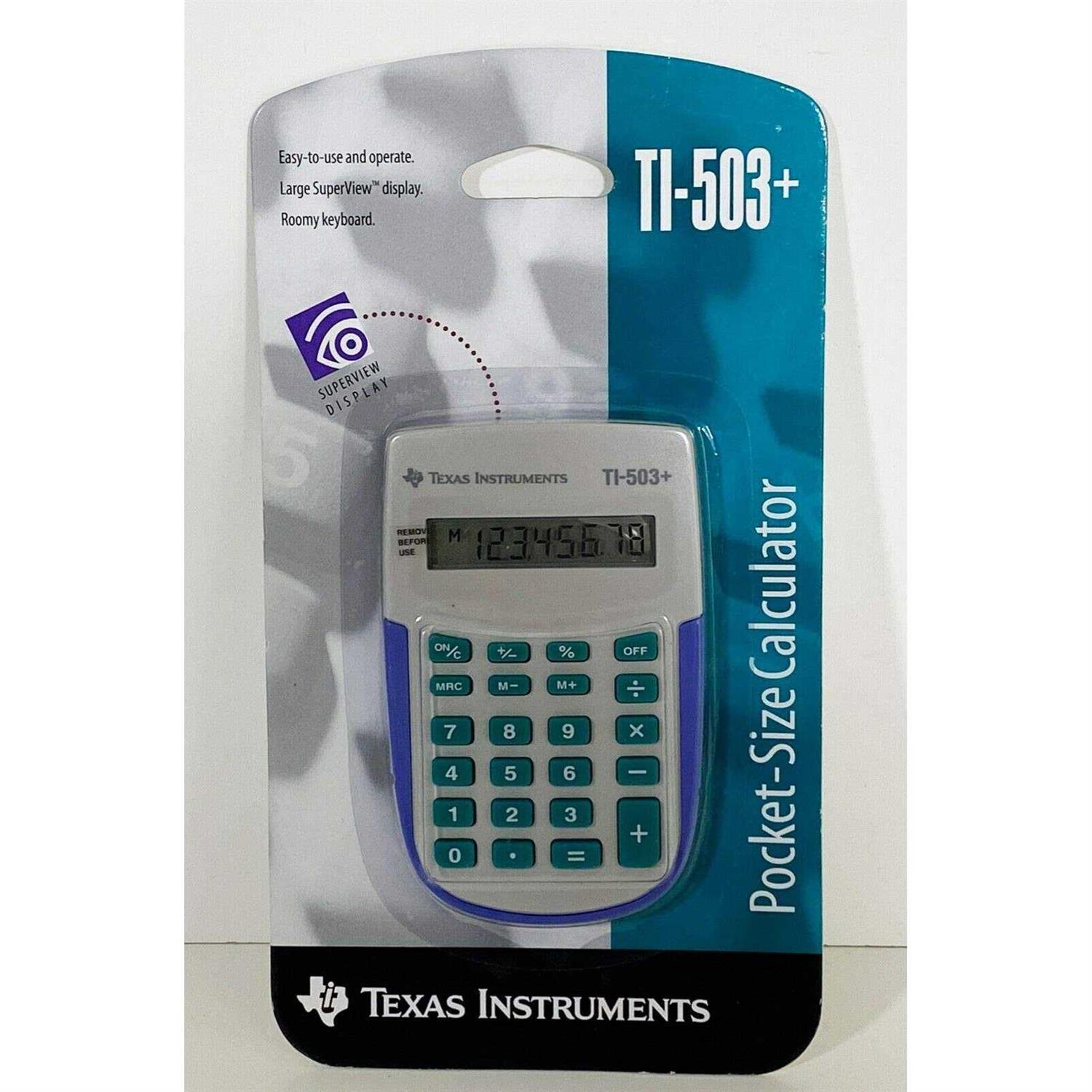 Texas Instruments TI-503SV Pocket Calculator - Image 5