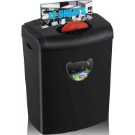woolsche Paper Shredder 12-Sheet Cross Cut With 5.55-Gallon Basket