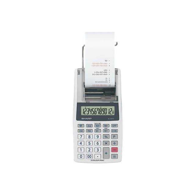 Sharp EL-1611V Printing Calculator - Image 2
