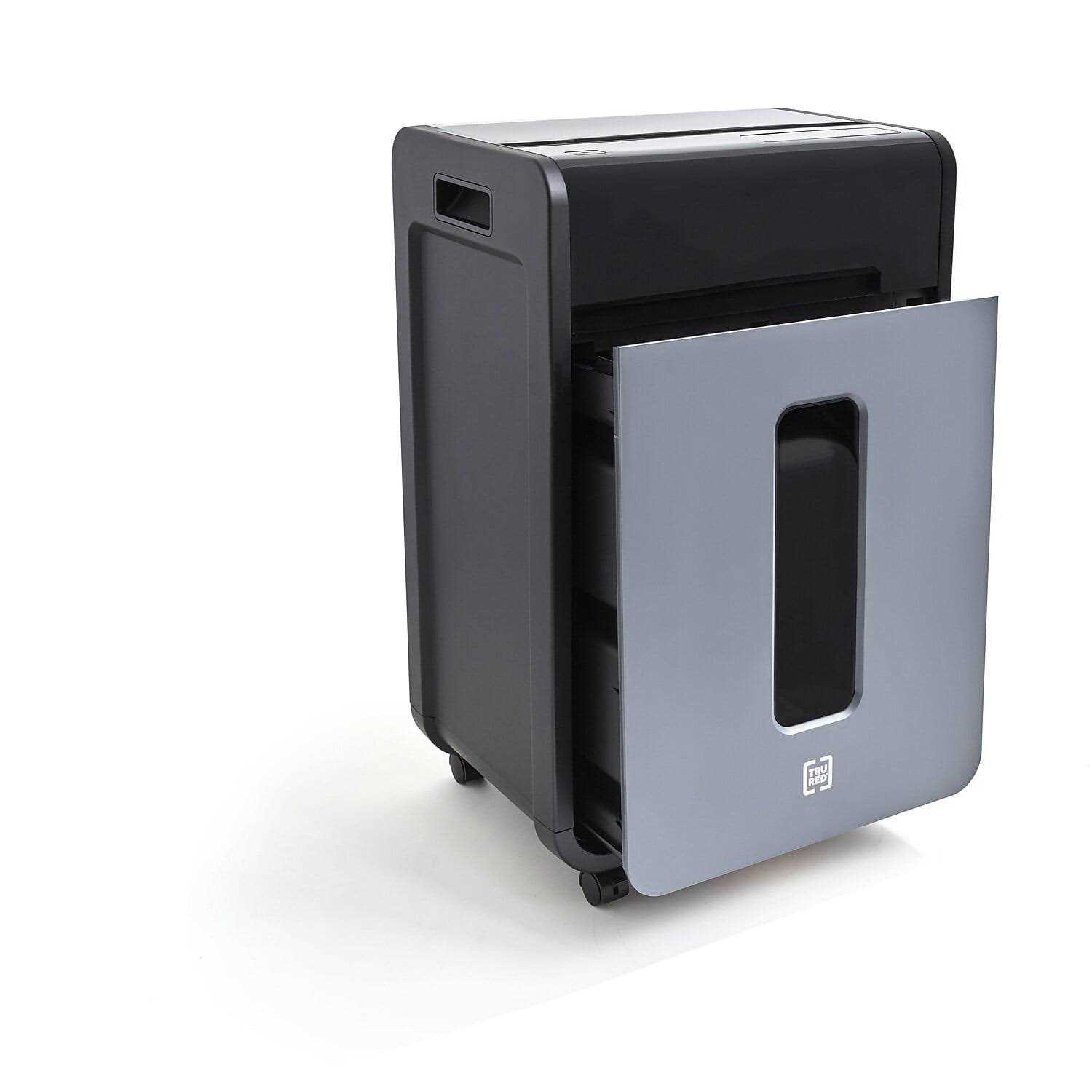 Tru RED 20-Sheet Micro-Cut Commercial Shredder - Image 4