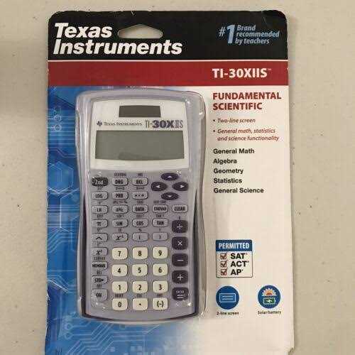 Texas Instruments TI-30XIIS - Image 3
