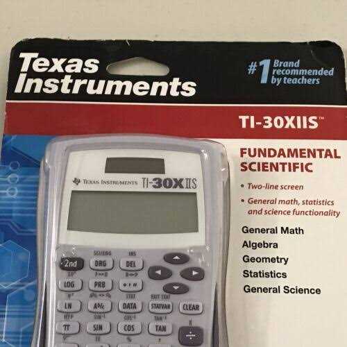 Texas Instruments TI-30XIIS - Image 5