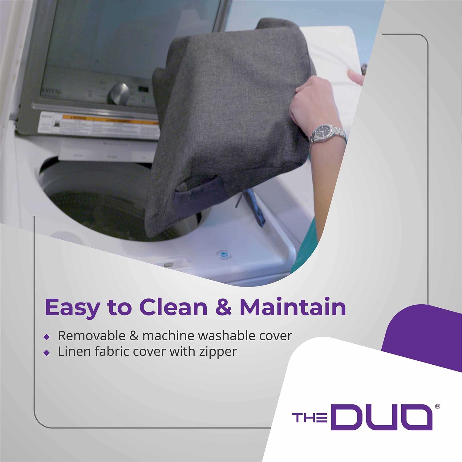 THE DUO Laptop 2.0 Memory Foam Laptop Pillow with Side Pockets Portable Laptop Desk with Multi-Angle Viewing for Travel and Work from Home Set - Image 5
