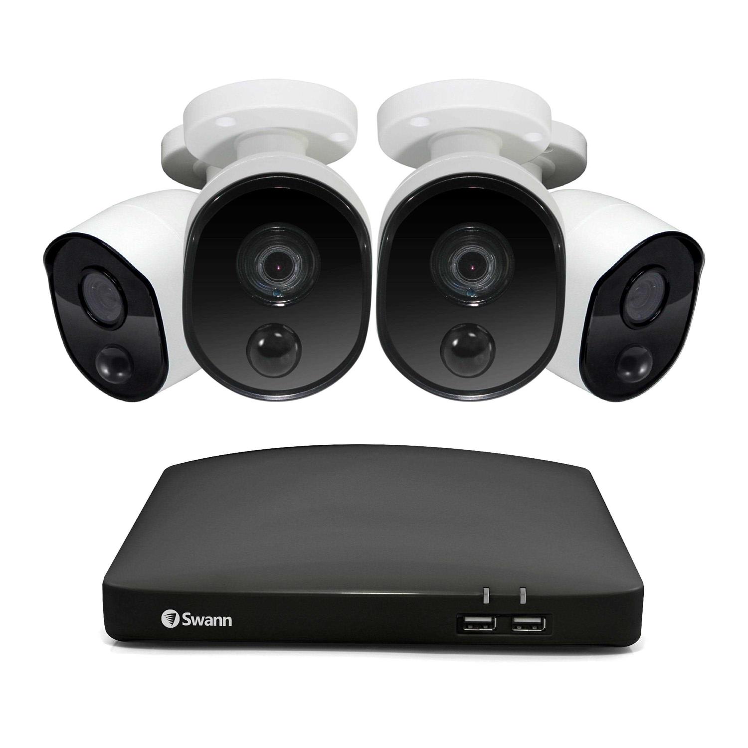 Swann Hardwired Indoor & Outdoor DVR Security Camera System
