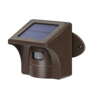 eMACROS Long Range Solar Wireless Driveway Alarm Outdoor Weather Resistant Motion Sensor