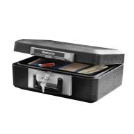 SentrySafe 1160 Fire-Resistant Box Safe with Key Lock 0.25 cu. ft