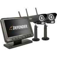 Defender PhoenixM2 Digital Wireless 7 in. Monitor DVR Security System with 2 Night Vision