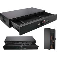 Under Bed Safe, Rapid Gun Storage Safe Drawer Safe for AR Rifle Ammo Pistol Accessories for Home and Vehicle