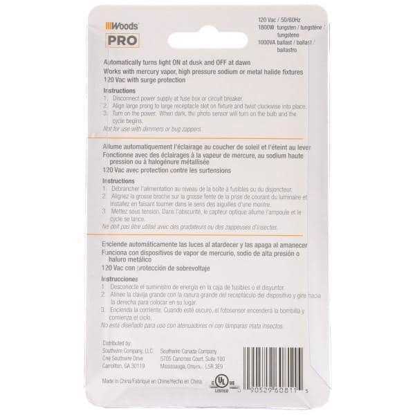 Woods Twist-Lock Photocell Sensor - Image 4
