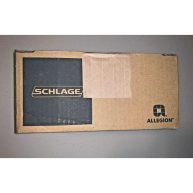 Schlage Be469zp CEN 622 Connect Smart Deadbolt with Alarm in Matte Black