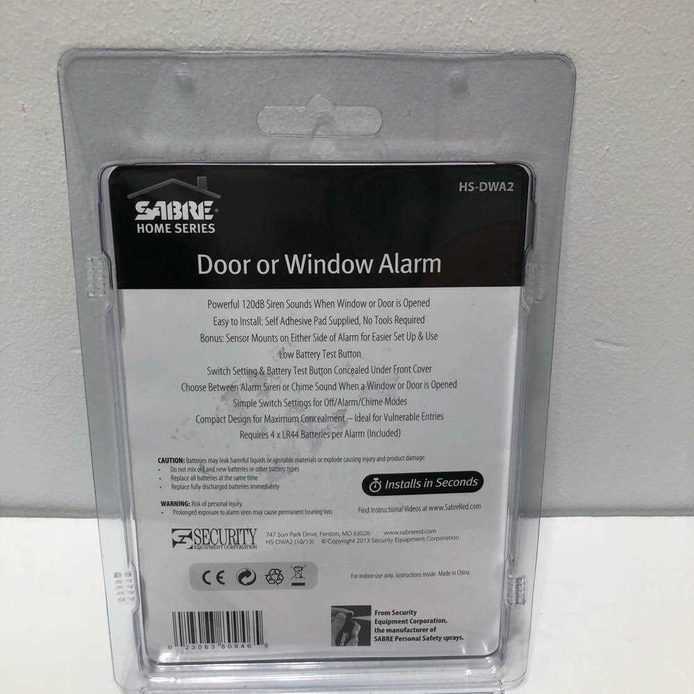 Sabre Door or Window Alarm - Image 3