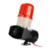 Sound and Light Loud Alarm Siren with Strobe Light Industrial Led Warning Light Horn Siren Alarm 115dB 60W LTE-1101