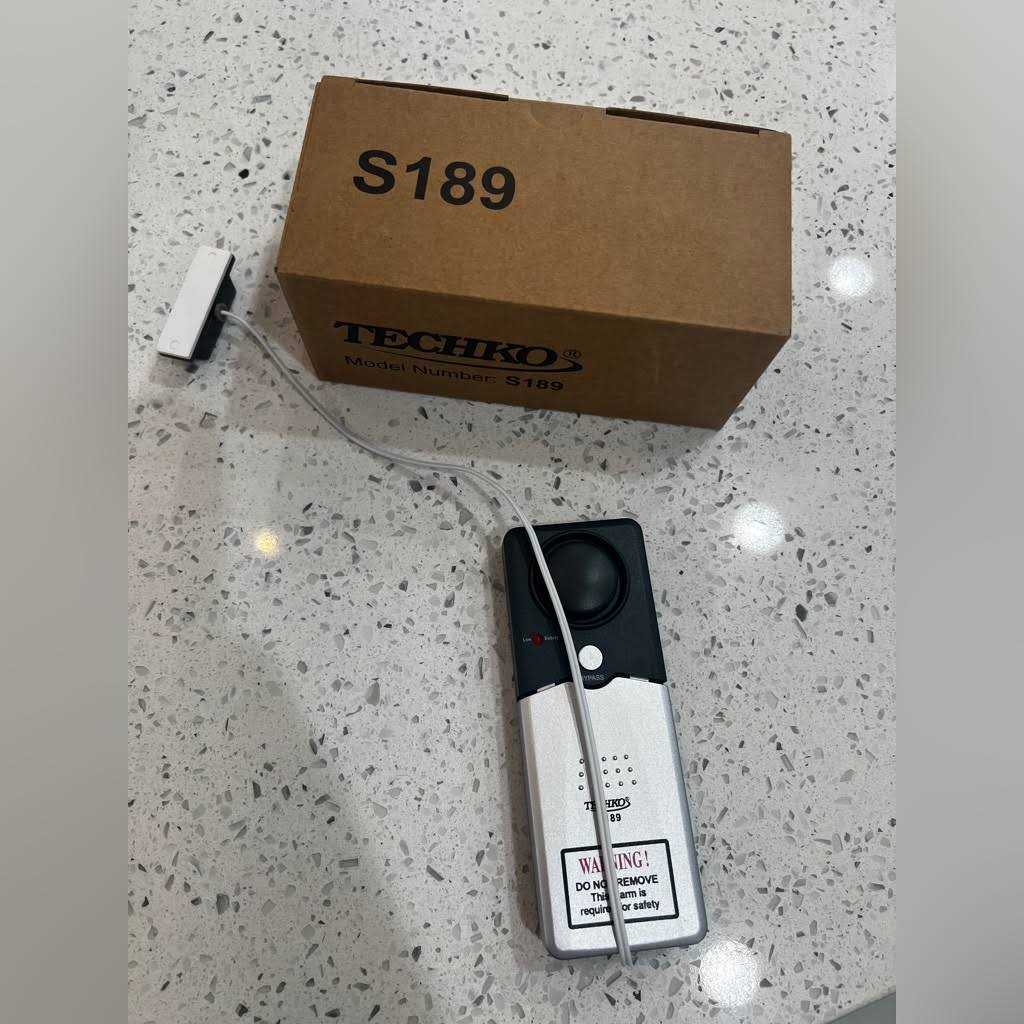 Techko S189 Ultra Slim Safe Pool Alarm for Kids ETL Listed UL 2017 Compliant - Image 2