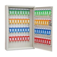 UMEKEN Key Box Wall Mount Position Metal Valet Key Cabinet Lock Box with Key Tags