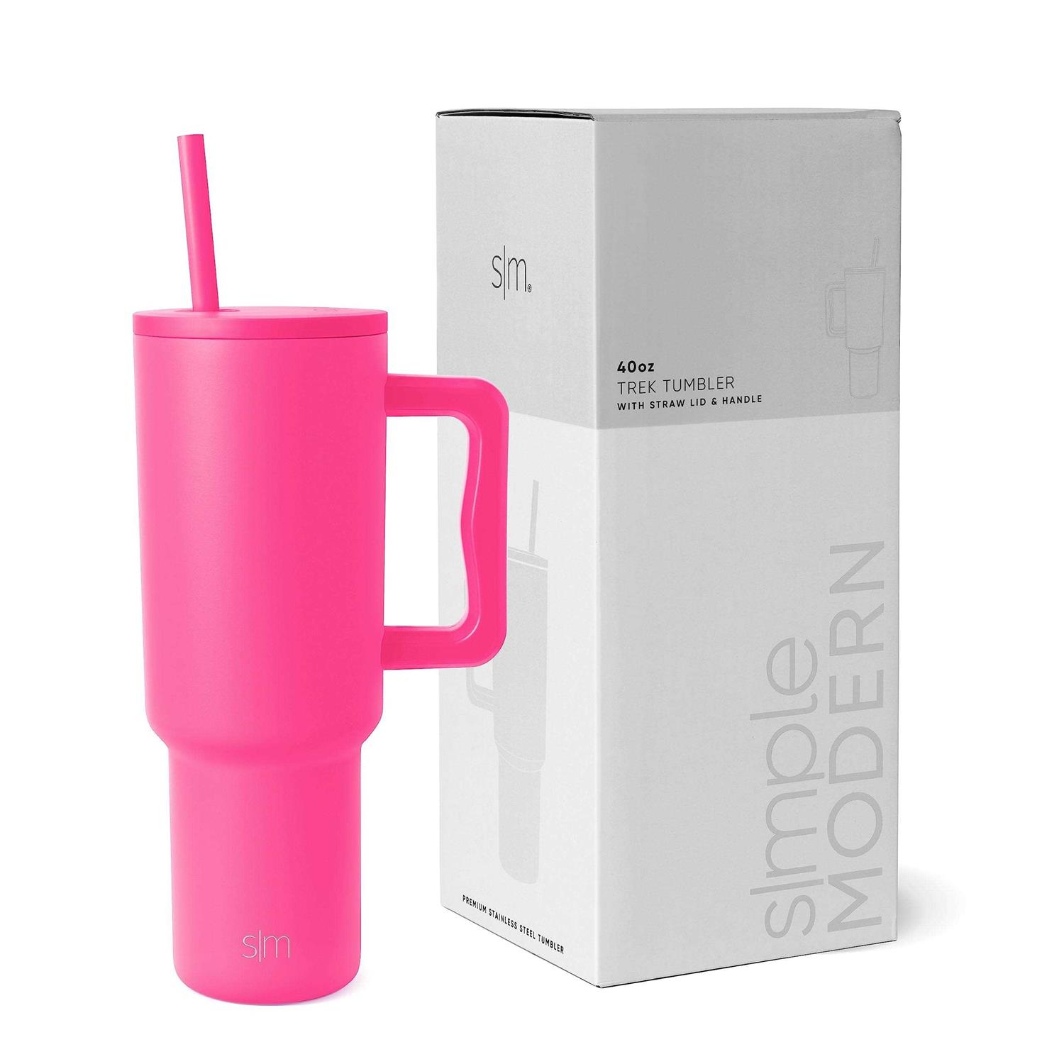Simple Modern 40 oz Tumbler with Handle and Straw Lid - Image 3