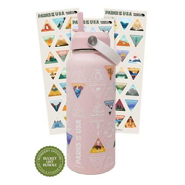 Wondery the Original Parks of the USA Bucket List Bottle - Image 2