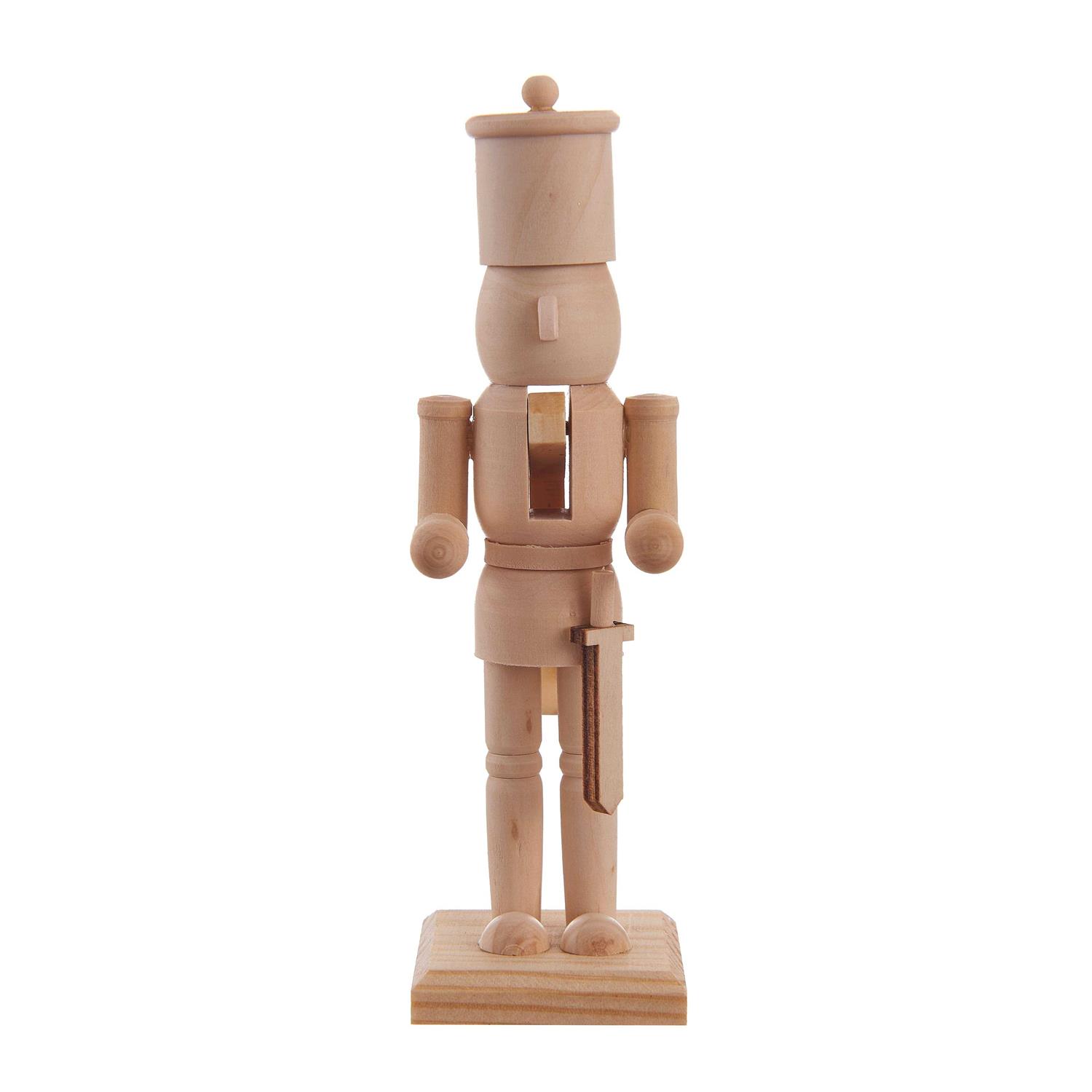 Unfinished Wood Nutcrackers Set by Make Market - Image 2