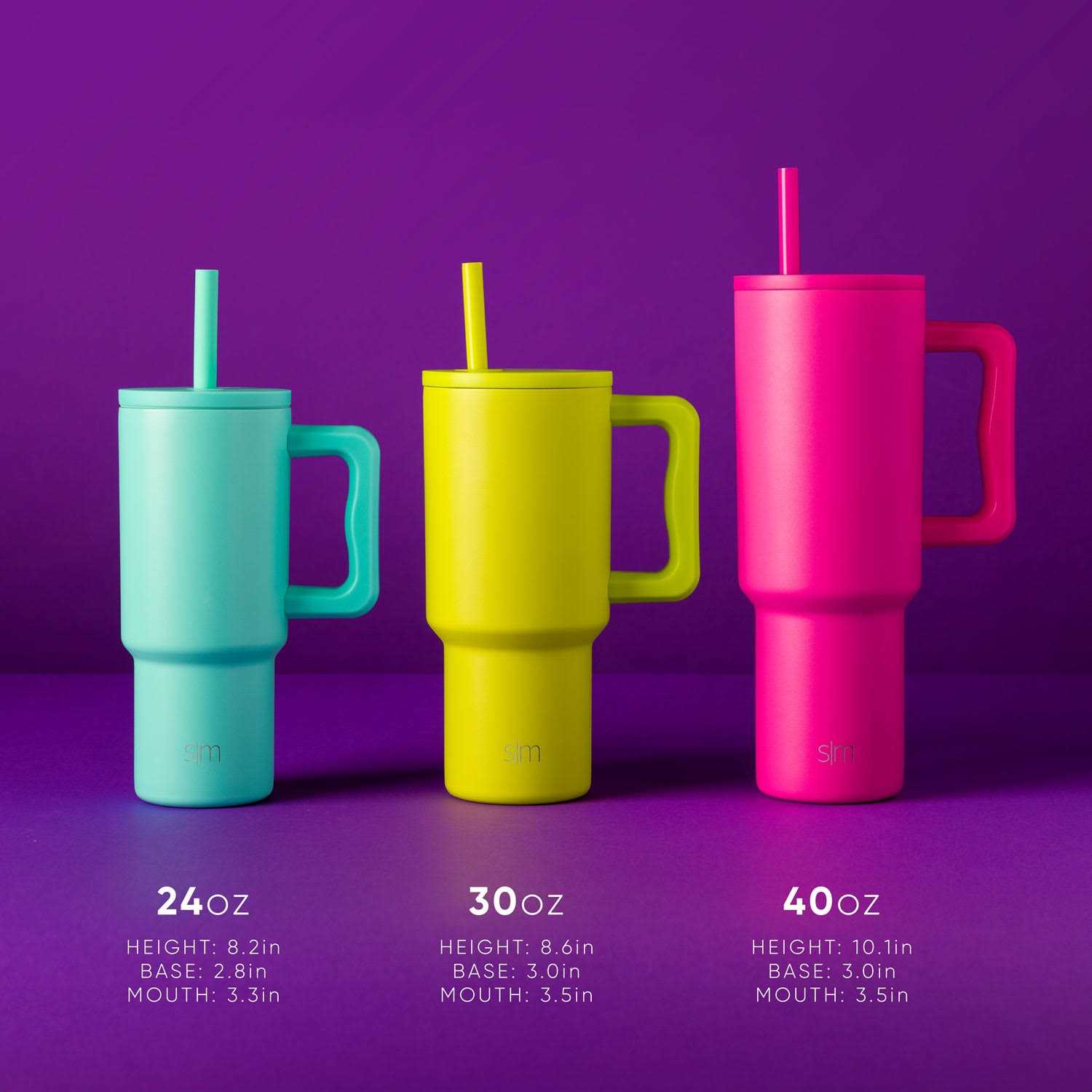 Simple Modern 24 oz Kids Tumbler with Handle and Spill Proof Lid - Image 3