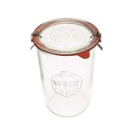 Weck Canning Jars 743 Weck Mold Jar Made of Transparent Glass
