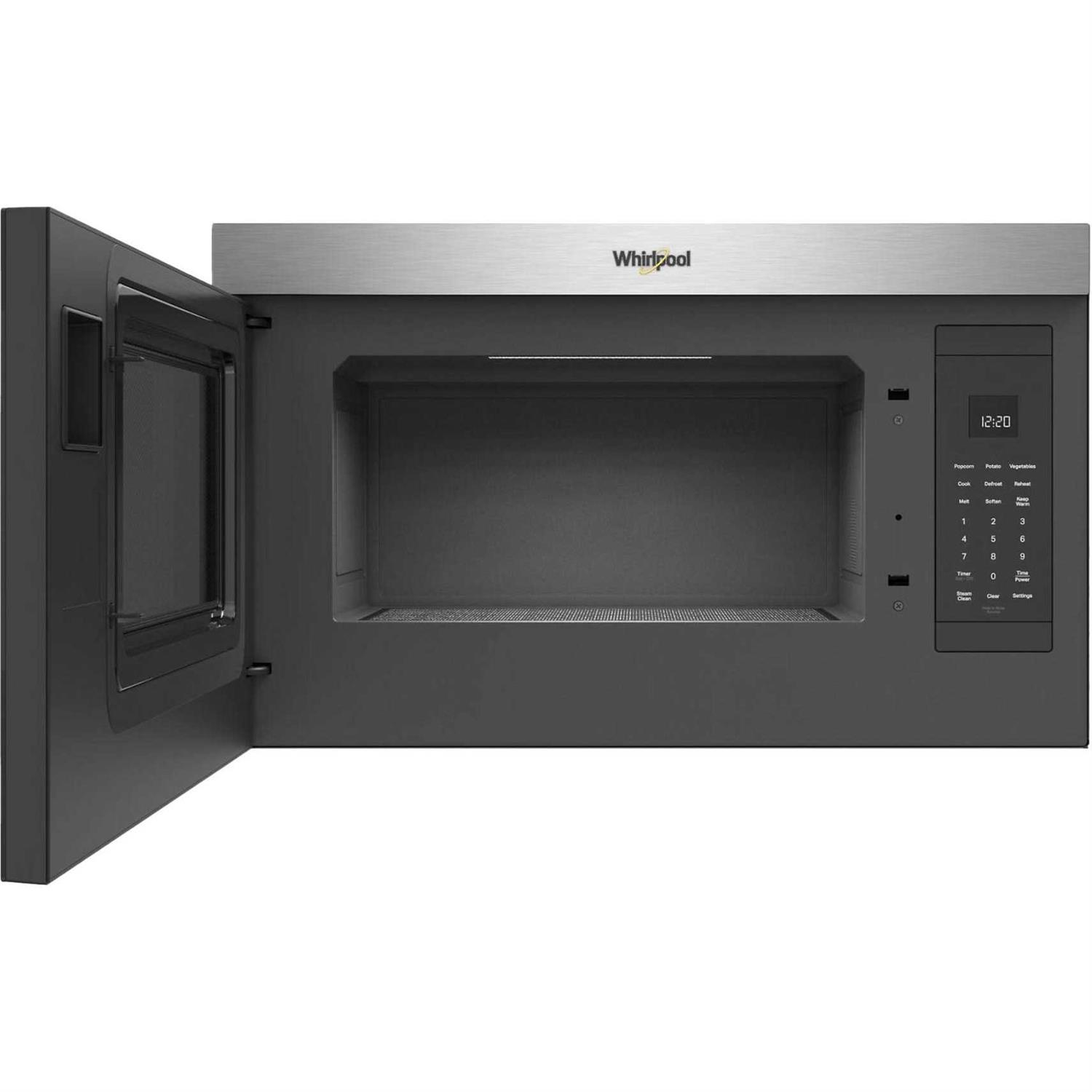 Whirlpool 1.1 Cu. Ft. Flush Mount Microwave with Turntable-Free Design - Image 2