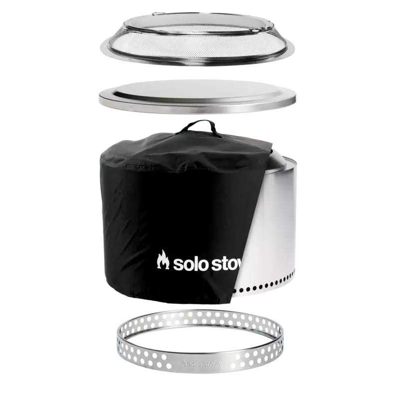 Solo Stove Essential Bundle 2.0 Incl Smokeless Fire Pit