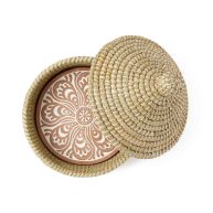 Traditional Bread Warming Set with Lid