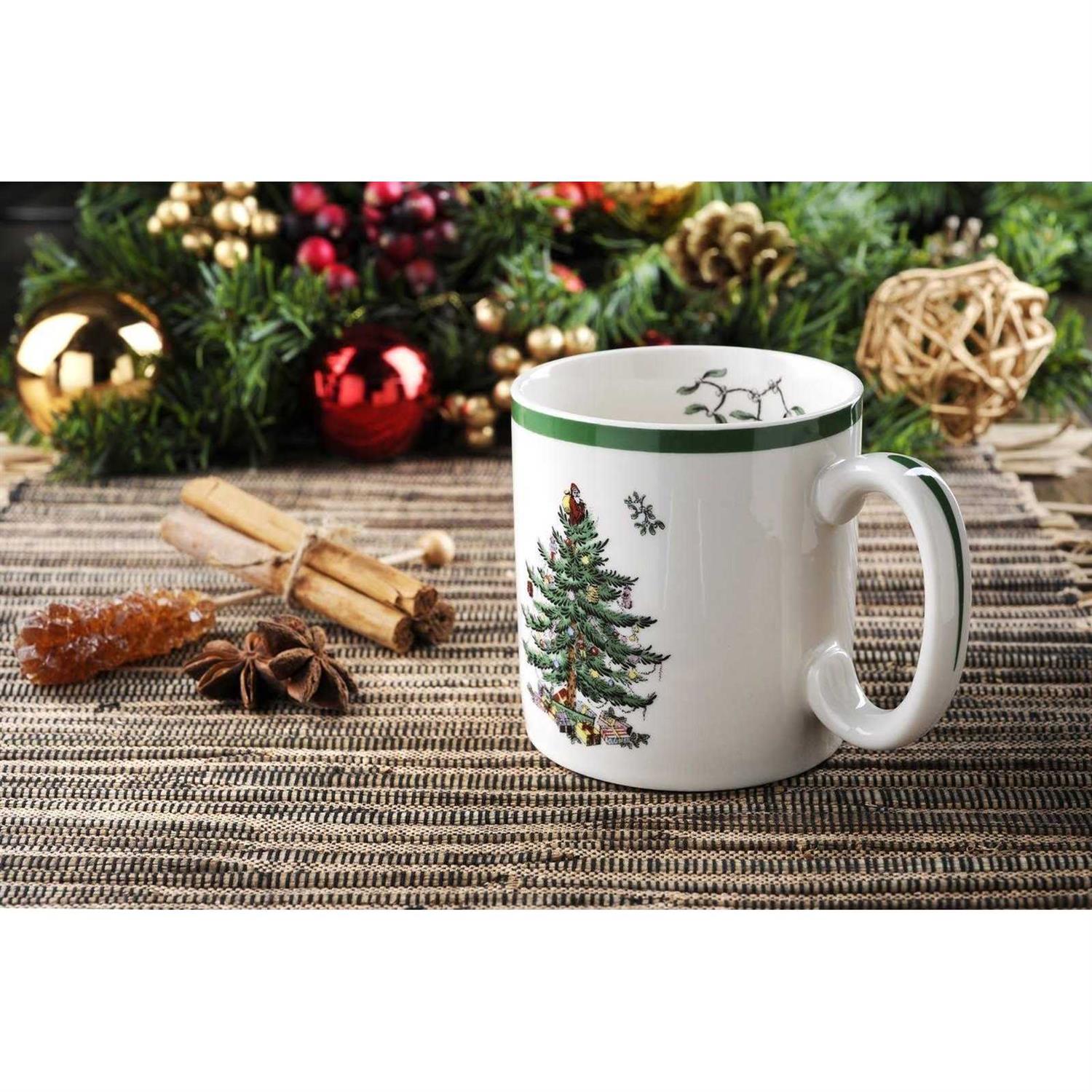 Spode Christmas Tree 12-Piece Dinnerware Set - Image 3