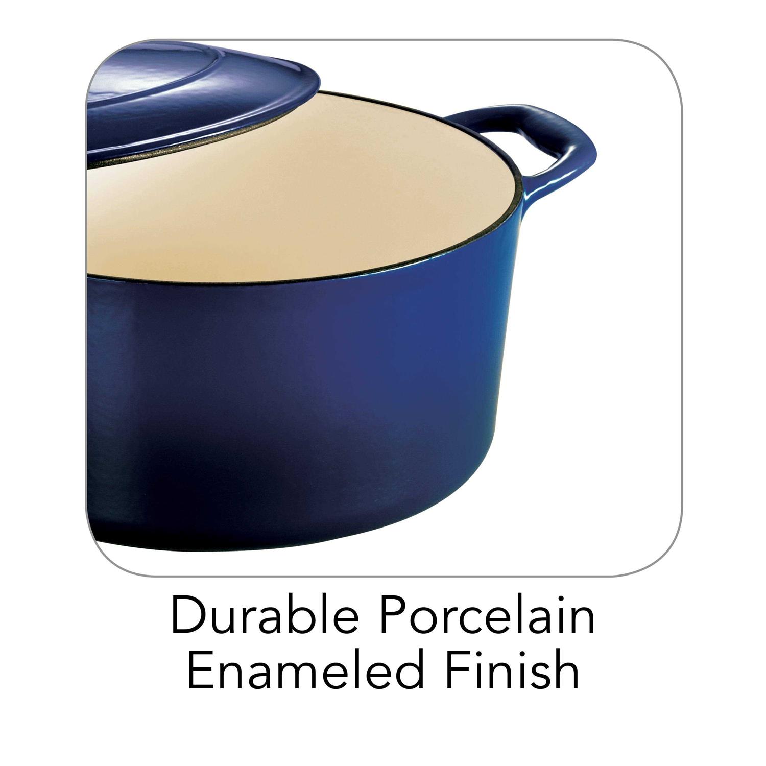 Tramontina Enameled Cast Iron Round Dutch Oven - Image 5