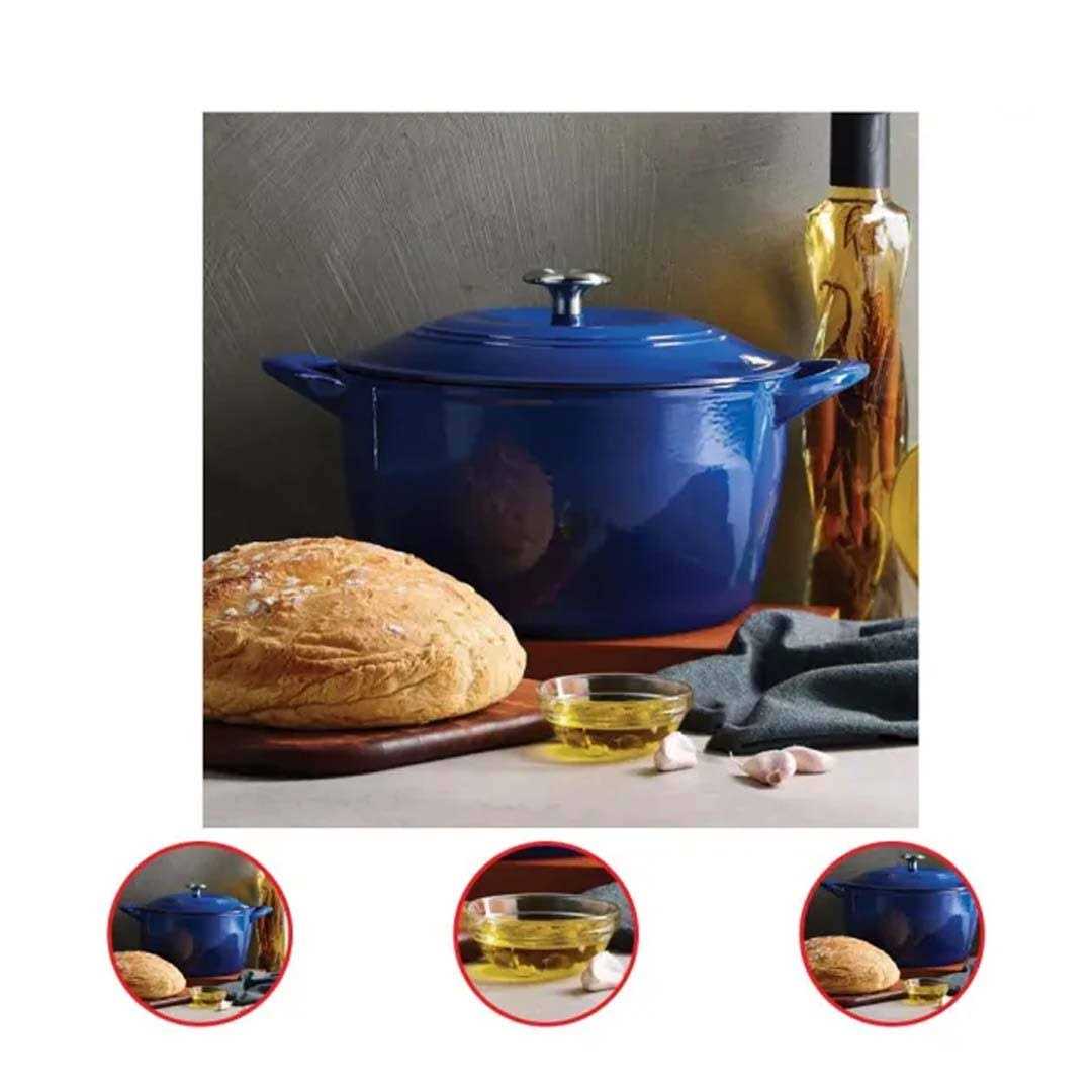 Tramontina Enameled Cast Iron Round Dutch Oven - Image 5