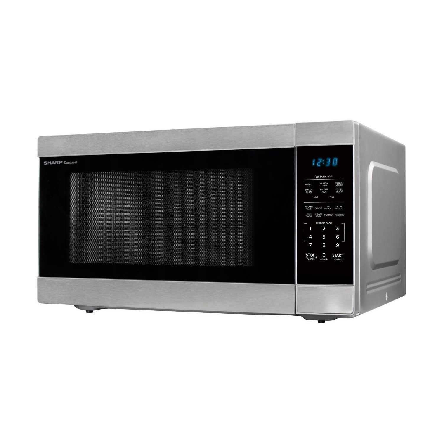 Sharp 2.2 Cu. ft. 1200w Stainless Steel Countertop Microwave Oven - Image 3