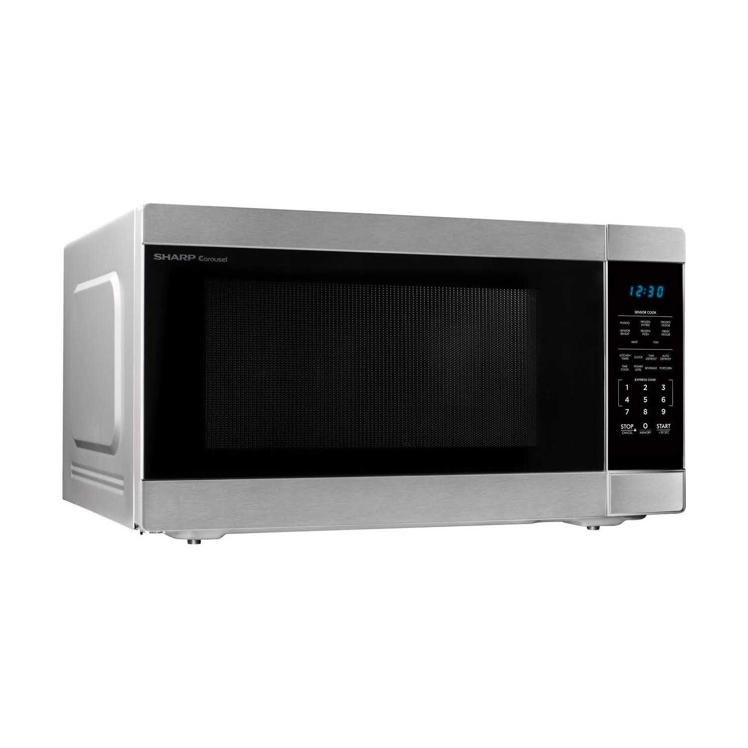 Sharp 2.2 Cu. ft. 1200w Stainless Steel Countertop Microwave Oven - Image 4