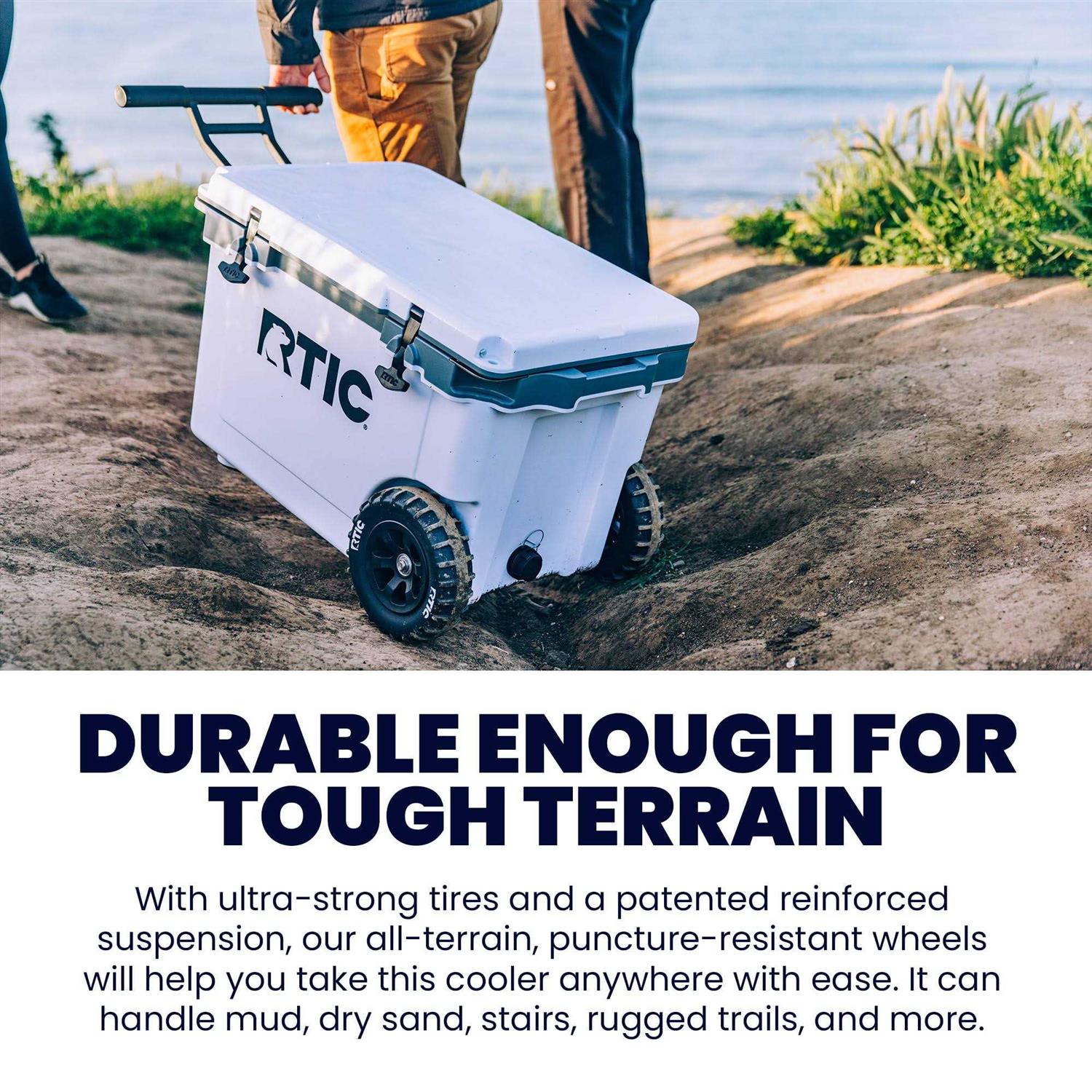 RTIC Outdoors 52 Ultra-Light Wheeled Cooler - Image 3