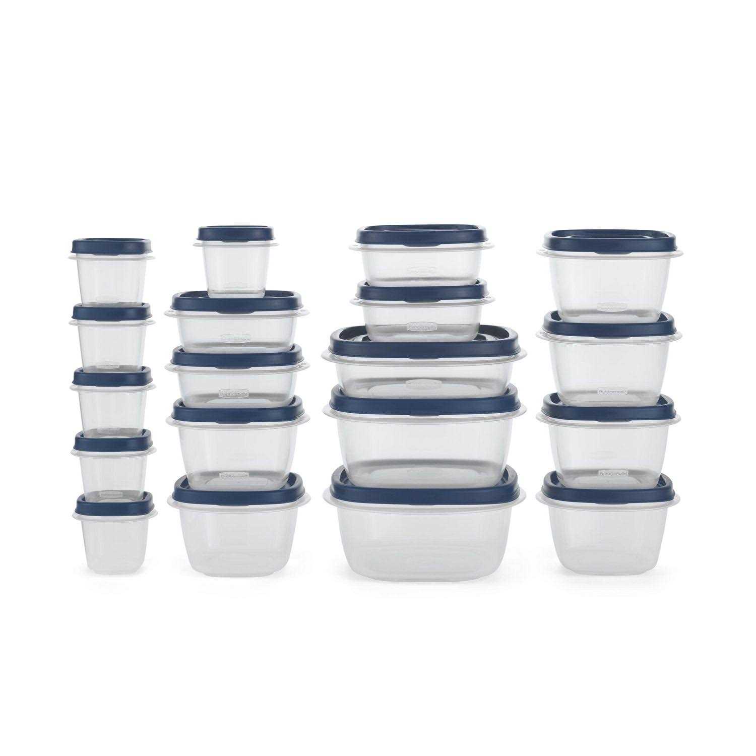 Rubbermaid Easy Find Lids Food Storage Container Set