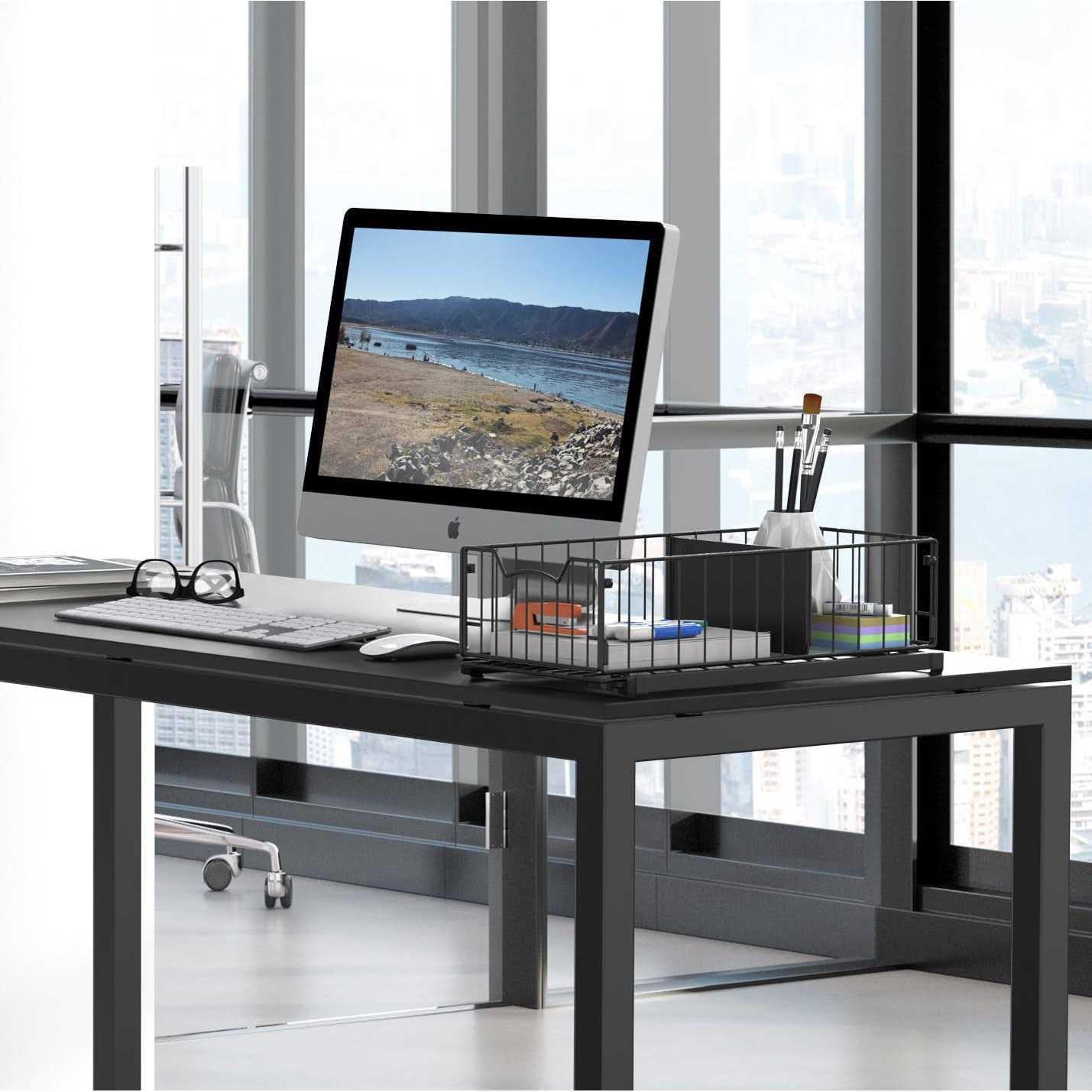 Simple Houseware SimpleHouseware Pull Out Cabinet Sliding Basket - Image 3