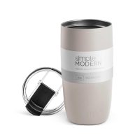 Simple Modern Travel Coffee Mug Tumbler with Flip Lid Reusable Insulated Stainless Steel Cold Brew Iced Coffee Cup Thermos