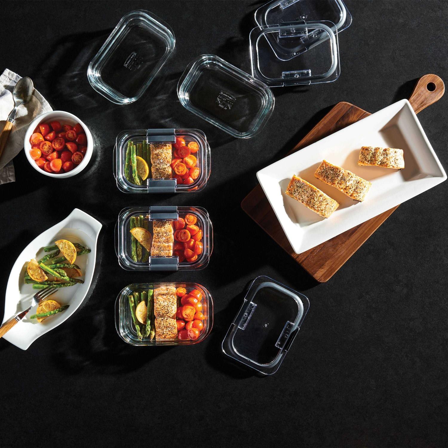 Rubbermaid Brilliance 10-pc. Glass Food Storage Container Set - Image 5