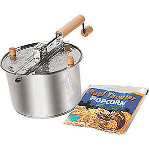 Wabash Valley Farms Stainless Steel Whirley-Pop Popcorn Popper - Image 5