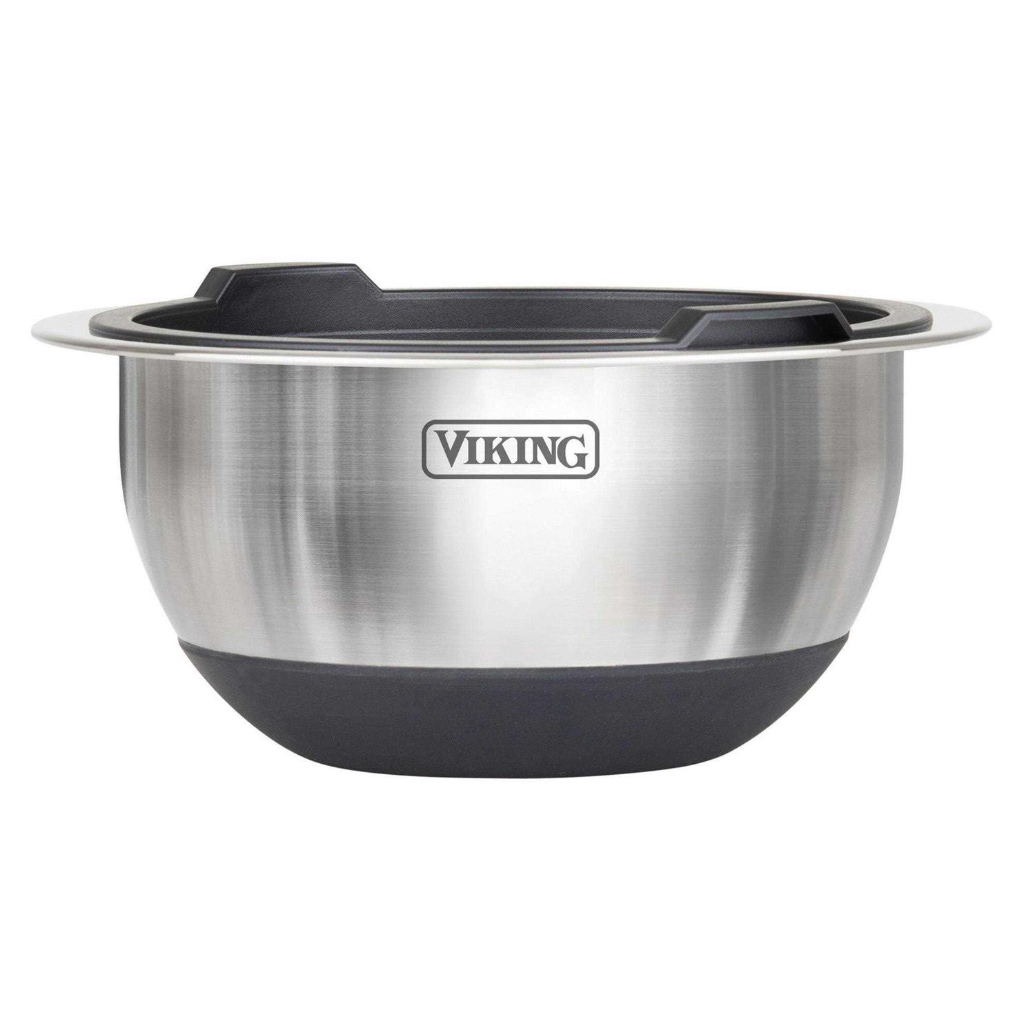 Viking 10 Piece Stainless Steel Mixing, Prep and Serving Bowl Set - Image 3
