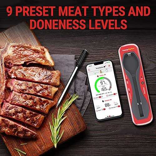 ThermoPro TempSpike Premium Truly Wireless Meat Thermometer up to 500-Ft Remote Range - Image 4