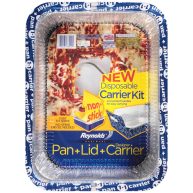 Reynolds Disposable Lasagna Pan with Carrier & Lid