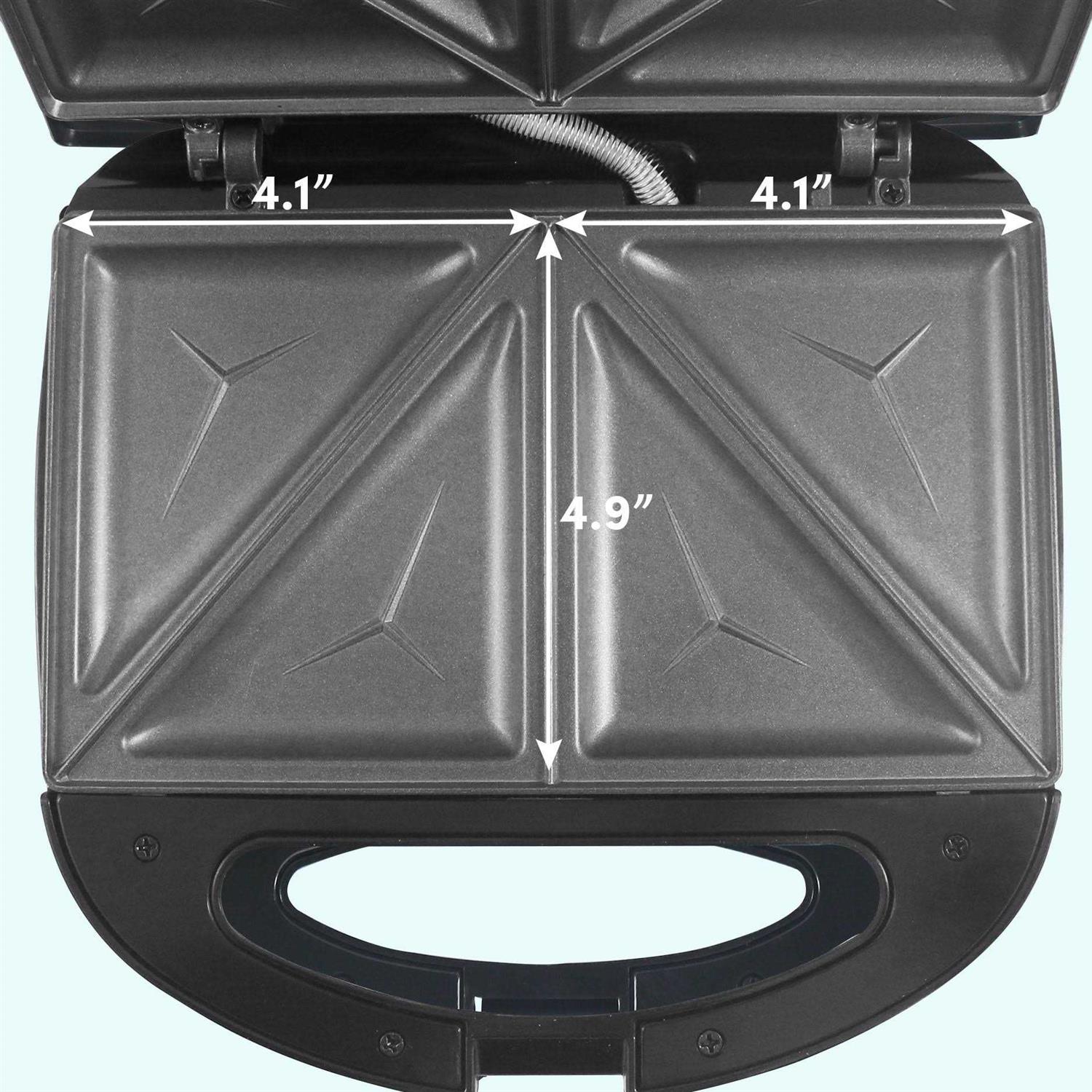 Elite Gourmet Sandwich Panini Maker Grilled Cheese Machine - Image 3