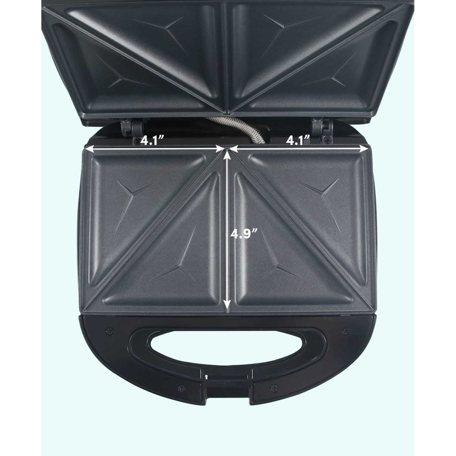 Elite Gourmet Sandwich Panini Maker Grilled Cheese Machine - Image 4