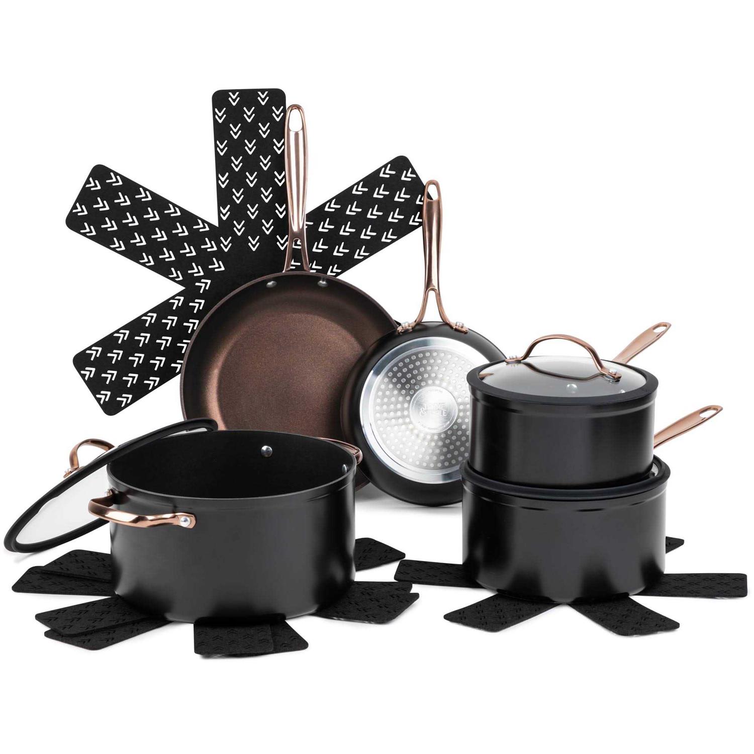 Thyme & Table Nonstick 12-Piece Cookware Set