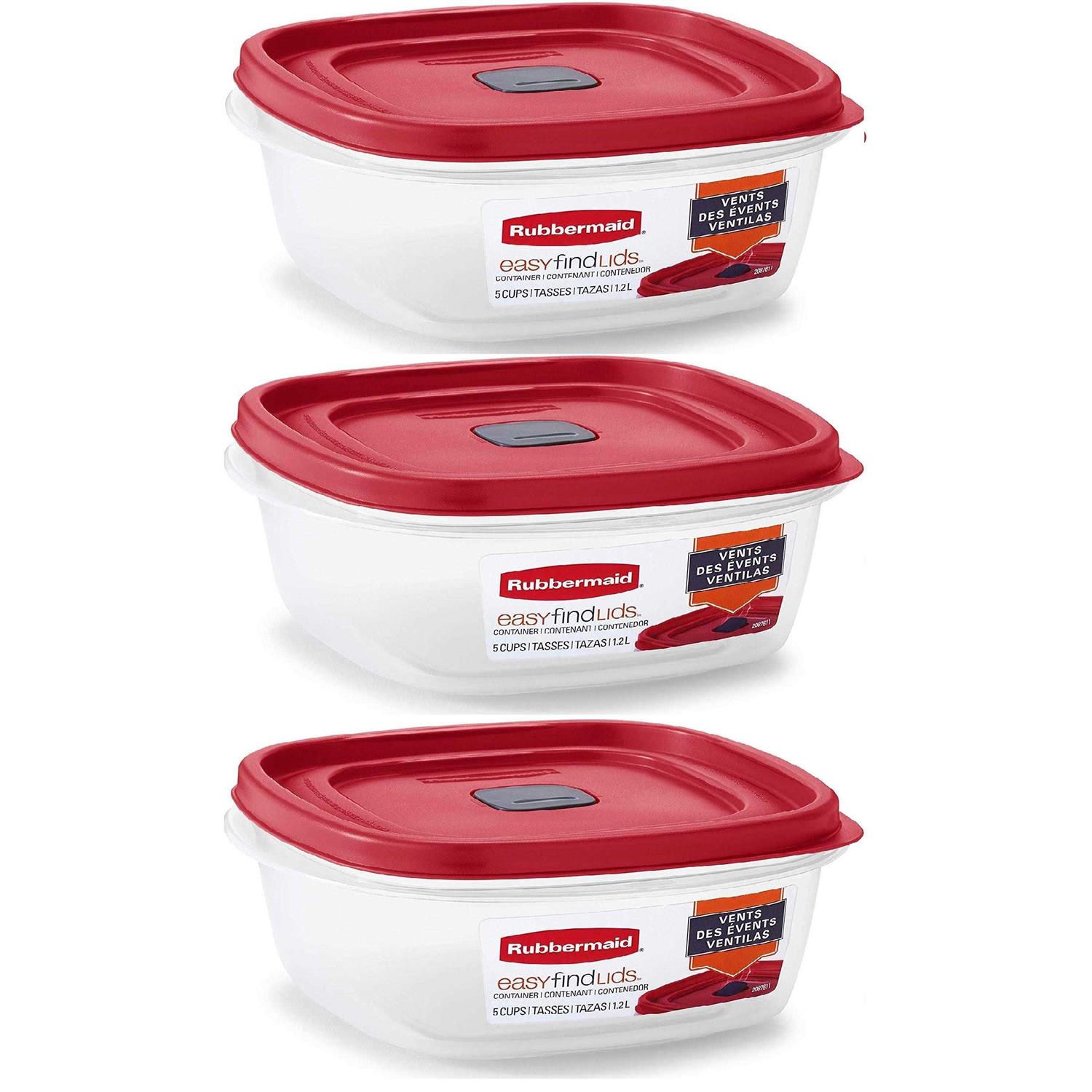 Rubbermaid Easy Find Food Storage Container